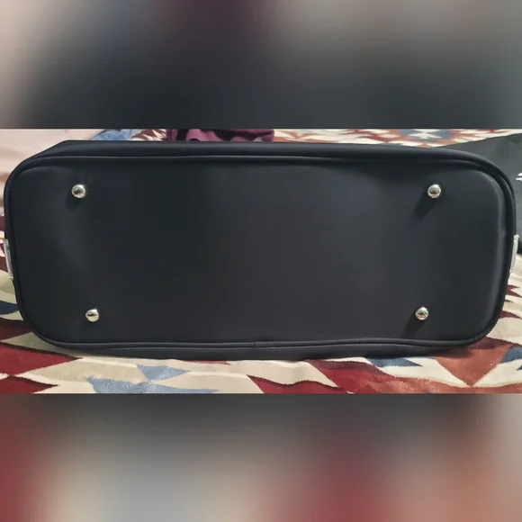 Versace Parfums Black Canvas Tote - Picture 6 of 11